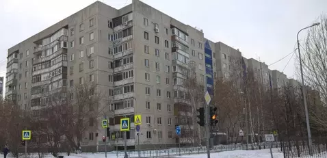 1-комнатная квартира: Тюмень, 6-й микрорайон, проезд 9 Мая, 2 (33.8 м)