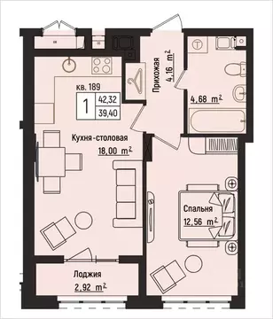 1-к кв. Нижегородская область, Нижний Новгород Литературная ул., 5 ...