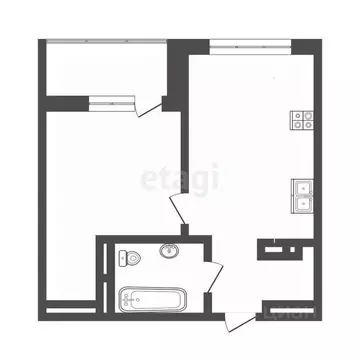 1-к кв. Тюменская область, Тюменский муниципальный округ, д. Патрушева ...