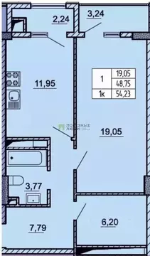 1-к кв. Севастополь Гагаринский муниципальный округ, ул. Военных ...