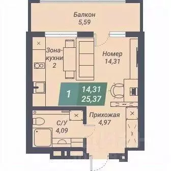 Студия Новосибирская область, Новосибирск Светлановская ул., 46/1 ...