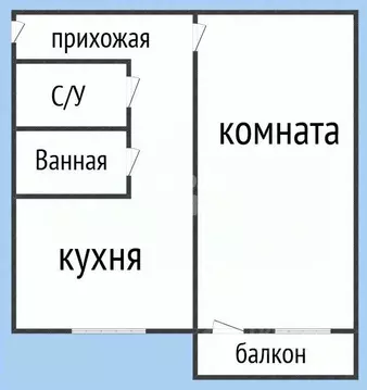1-к кв. Дагестан, Махачкала просп. Имама шамиля, 22А (38.0 м)