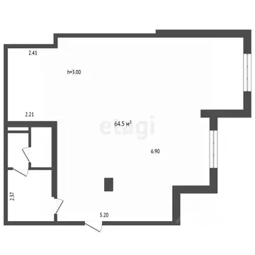 Помещение свободного назначения в Тюменская область, Тюмень Заречный ...