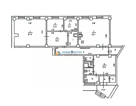 Помещение свободного назначения в Москва Щелковское ш., 18К1 (188 м)