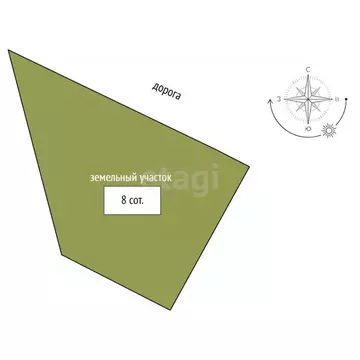 Участок в Москва Акулово СНТ, 3 (8.0 сот.)