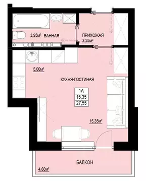 1-к кв. Свердловская область, Ревда  (29.18 м)