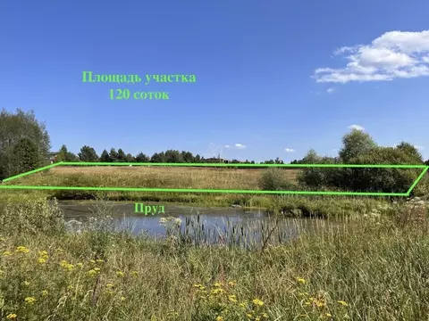 Участок в Калужская область, Боровский муниципальный округ, д. Лучны ...