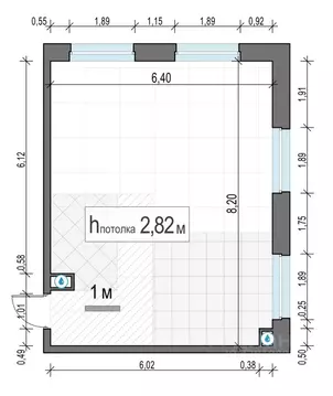 2-к кв. Московская область, Мытищи Белый Grad жилой комплекс, 12.1 ...