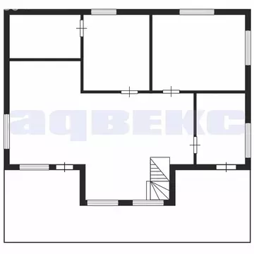 Дом в Выборгский район, Полянское сельское поселение, поселок Зеленая ...