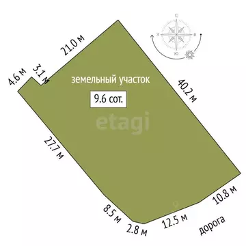 Участок в Саха (Якутия), Якутск ул. Мархинская (27.0 сот.)