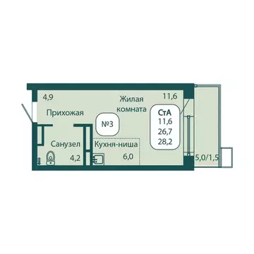 Студия Московская область, Солнечногорск городской округ, Андреевка ...