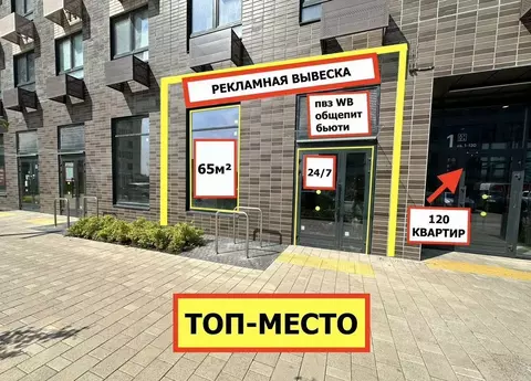 Помещение свободного назначения в Москва Варшавское ш., 280к3 (65 м)