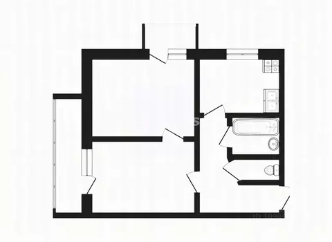 2-к кв. Севастополь ул. Серафимовича, 30 (44.4 м)