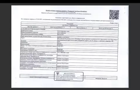 Свободной планировки кв. Санкт-Петербург дор. Муринская, 10к1 (29.6 м)