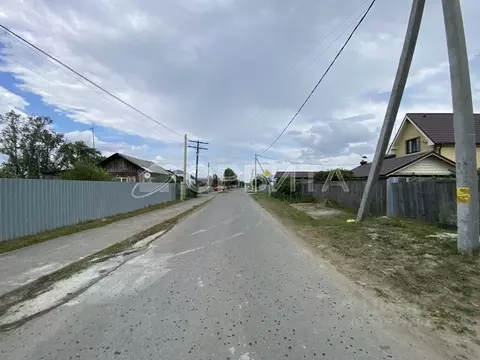 Участок в Тюменская область, Тюменский район, с. Червишево Советская ...