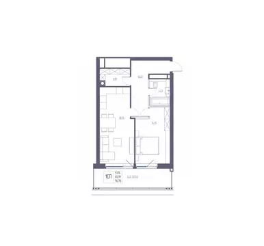 1-к кв. Крым, Ялта Атлантида жилой комплекс (65.19 м)