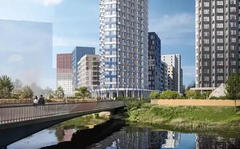 Студия Москва № 160 кв-л, 1Вк4 (25.6 м)