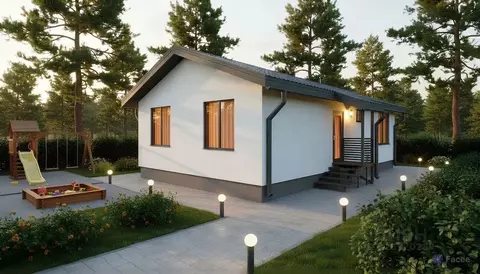 Коттедж в Башкортостан, Уфимский район, Таптыковский сельсовет, ...