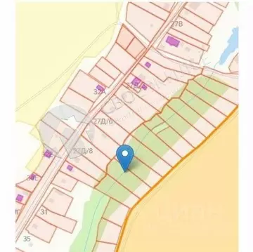 Участок в Пермский край, Пермский муниципальный округ, д. Заречная ...