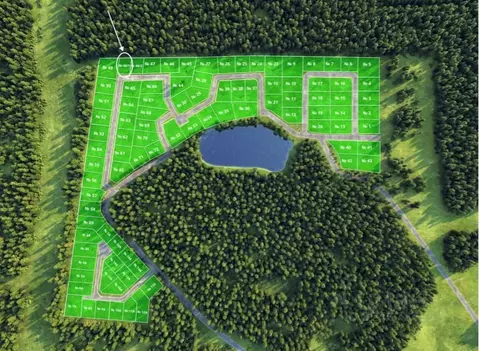 Участок в Ленинградская область, Всеволожский район, Бугровское ...