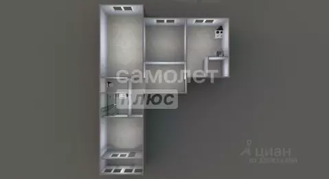 3-к кв. Московская область, Подольск ул. Курчатова, 61б (66.6 м)