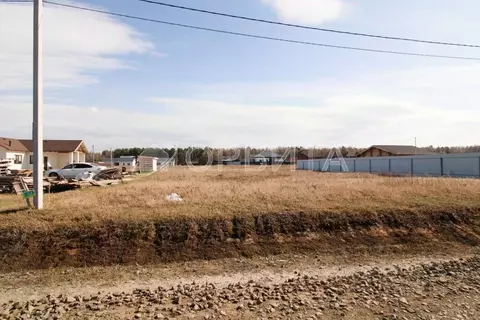 Участок в Тюменская область, Тюменский район, с. Кулига ул. Янтарная, ...