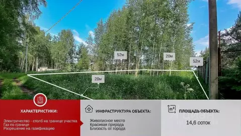 Участок в Ярославская область, Ярославский муниципальный округ, д. ...