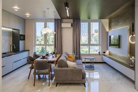 2-к кв. Краснодарский край, Сочи Светлана мкр, ул. Депутатская, 9 ...