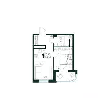 1-к кв. Московская область, Химки Сходня мкр, Первомайская ул., ...