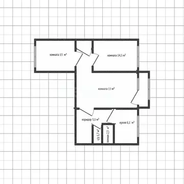 3-к кв. Адыгея, Майкоп Краснооктябрьская ул., 67 (55.7 м)