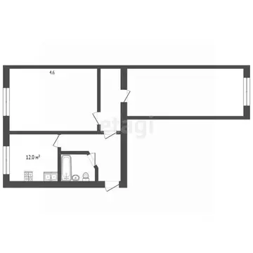 2-к кв. Ставропольский край, Ессентуки Октябрьская ул. (42.2 м)