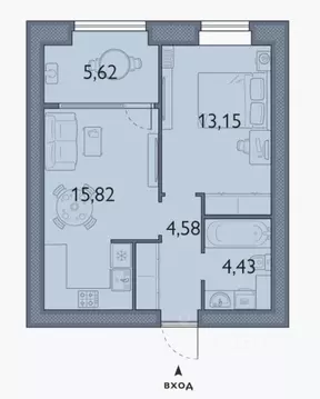 1-к кв. Брянская область, Брянский район, пос. Мичуринский, ...