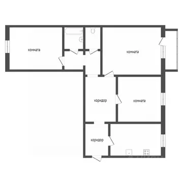 3-к кв. Ханты-Мансийский АО, Сургут ул. Островского, 22 (68.0 м)