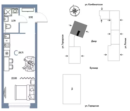 Студия Свердловская область, Екатеринбург муниципальное образование, ...