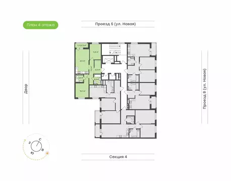 2-комнатная квартира: Екатеринбург, микрорайон Академический, 20-й ...