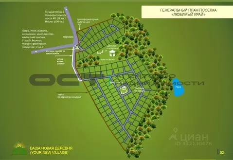 Участок в Московская область, Серпухов городской округ, Ратник СНТ  ...