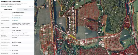 Участок в Тульская область, Заокский район, с. Ненашево ул. Каширская ...