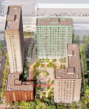 Квартира-студия: Тюмень, улица Эльвиры Федоровой, 1к1 (28.6 м)