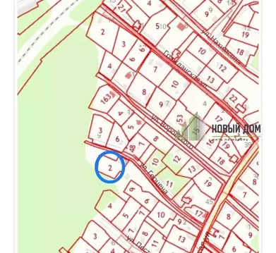 Участок в Новгородская область, Окуловка ул. Герцена, 10 (15.0 сот.)