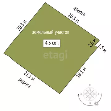 Дом в Тюмень, садовое товарищество Здоровье, улица Яблонька (25 м)