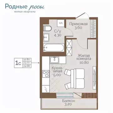 1-к кв. Пермский край, Пермский муниципальный округ, с. Фролы ул. ...