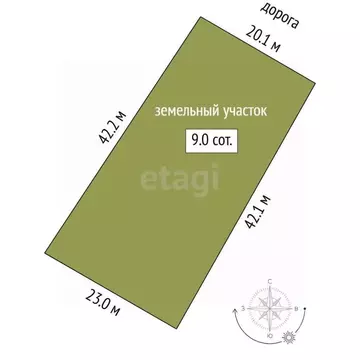 Участок в Тюменская область, Нижнетавдинский муниципальный округ, ...