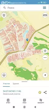 Участок в Совхозный сельсовет, поселок Маяк, Берёзовая улица, 22 (10 ...