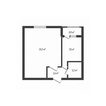 1-к кв. Брянская область, Трубчевск ул. Дзержинского, 95 (39.2 м)