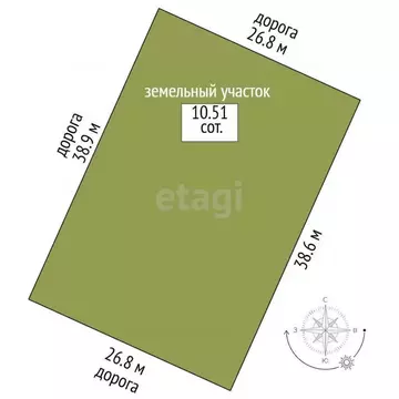Участок в Ямало-Ненецкий АО, Ноябрьск П-12 мкр,  (10.5 сот.)