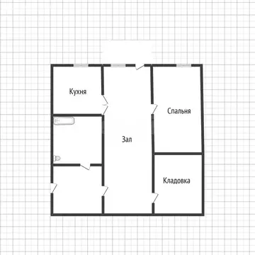 2-комнатная квартира: Златоуст, улица Доватора, 28 (41.6 м)