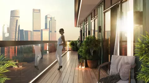 2-к кв. Москва Джойс жилой комплекс (90.0 м)