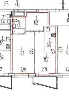 1-комнатная квартира: Пермь, улица Фрезеровщиков, 67А (42.1 м)