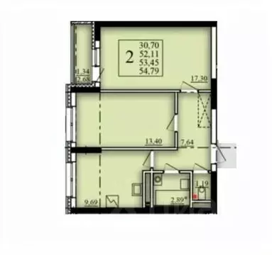 2-к кв. Башкортостан, Уфа Затон-Восточный жилрайон, Паруса жилой ...