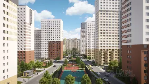 1-к кв. Московская область, Ленинский городской округ, д. Сапроново, ...